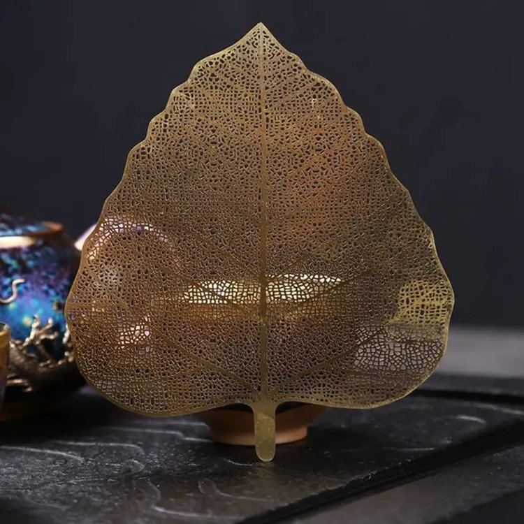Stainless Steel Bodhi Leaf Tea Strainer