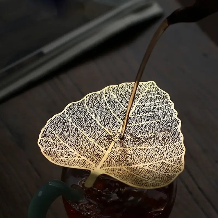 Stainless Steel Bodhi Leaf Tea Strainer